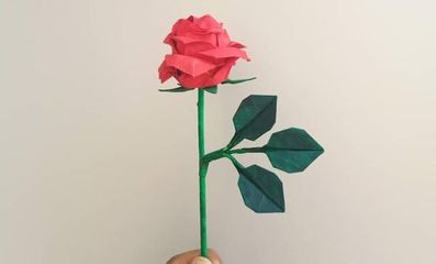 难度最高的折纸玫瑰,难度最高的折纸玫瑰酒杯